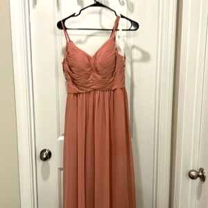 Azazie Formal Dress in dusty rose